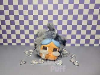 POPMART CRYBABY Wild but Cutie Series Plush Pendant - Denim Cutie