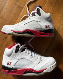 Jordan 5 Fire Red  sz 12