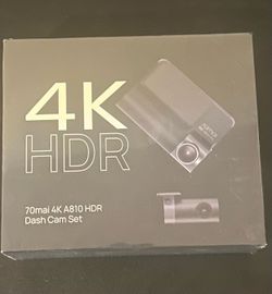 70mai Dash Cam 4K A810 - BRAND NEW / FACTORY SEALED