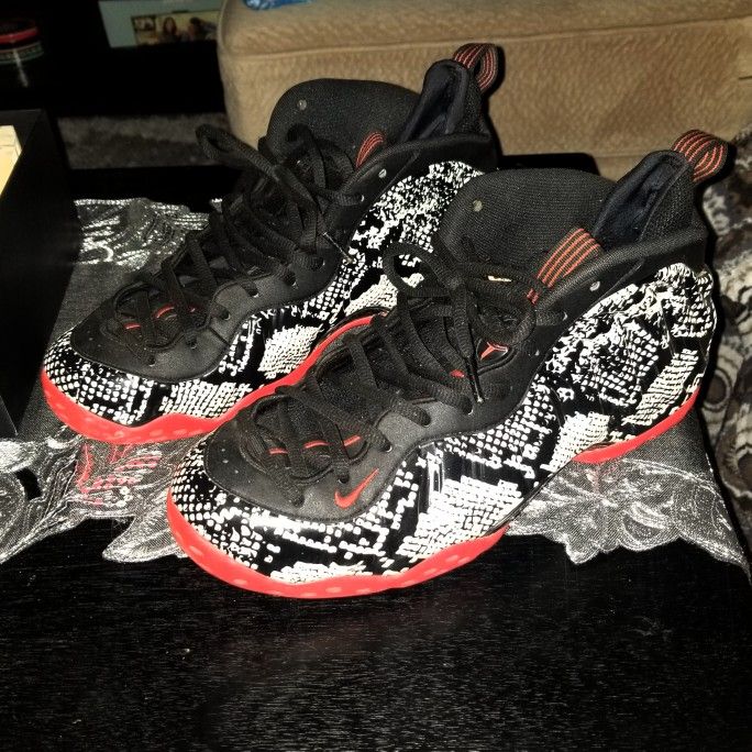 Albino Snakeskin Foamposites