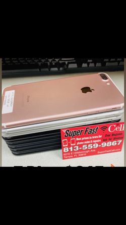 📲📲📲iPhone 7 Plus 32 GB back three unlocked with 30 day warranty