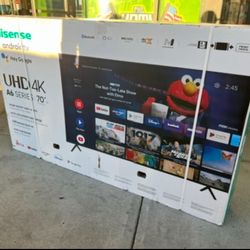 HD11 70” Hisense Smart 4k Uhd LED Tv 