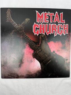 Metal Church Self Titled Vinyl LP Elektra Record Heavy Thrash Metal #101