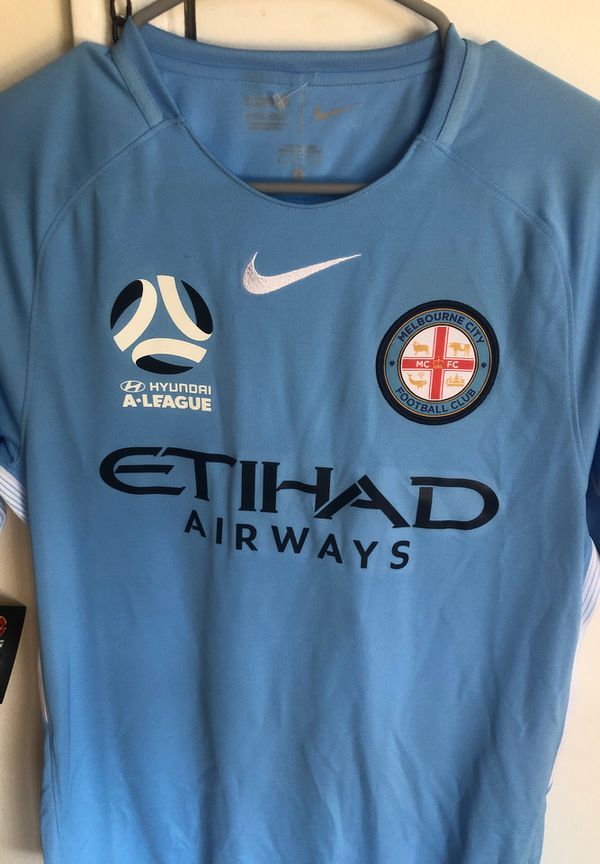 Melbourne City Football Club Men’s Authentic Nike Jersey Small for Sale ...