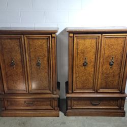 Pair Of Armoire Wardrobes 