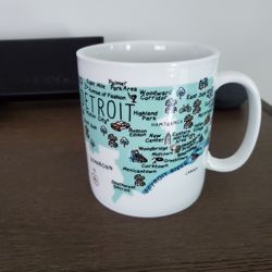 DETROIT Large Coffee Mug,  New