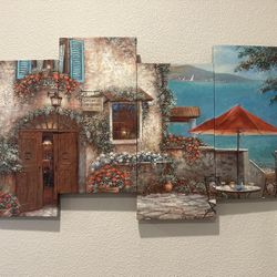 Umbrello Osso Canvas Wall Art - Ready to Hang