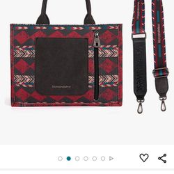 Montana West X Wrangler Tote Bag for Women Western Style Medium