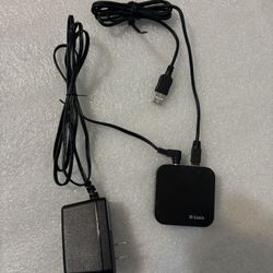 Used D-Link DUB-H4 4-Port USB 2.0Hub