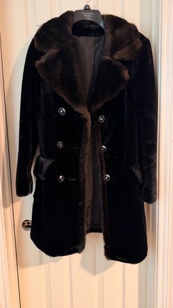 Simply Vera Vera Wang Faux Fur Coat