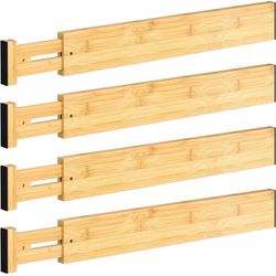 Bamboo drawer Divider