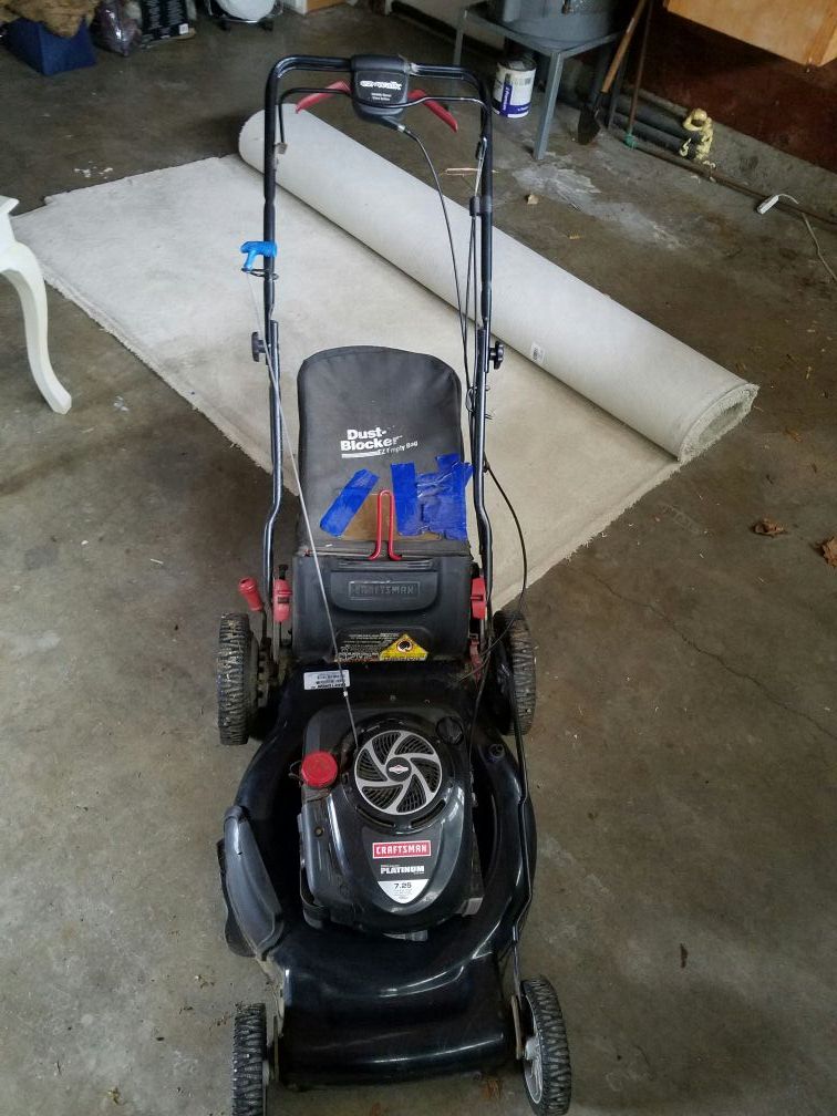 Craftsman Ez-walk Platinum Self Propelled 7.25 190cc Mower