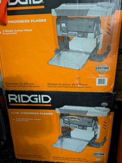 13inch planer Ridgid new