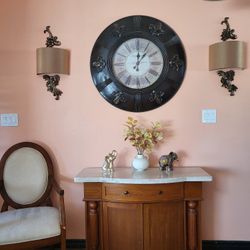 Entryway Table, Marble Top