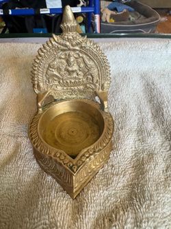 Brass India oil lamp