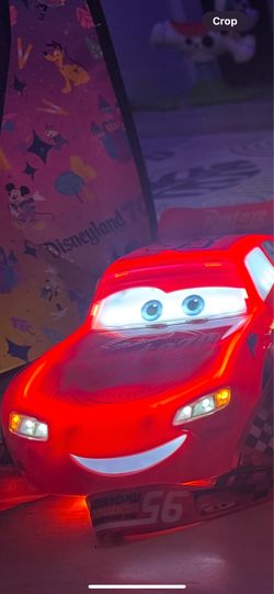 Lightning McQueen Disneyland  light up PopCorn bucket