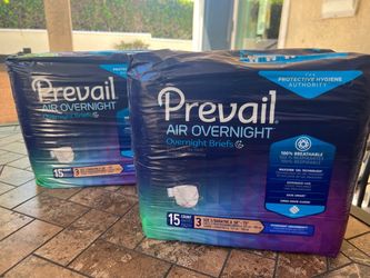 Prevail AIR Overnight Overnight Briefs 15 count