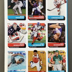 Giannis Antetokounmpo SI For Kids - Uncut Rookie Card Sheet!