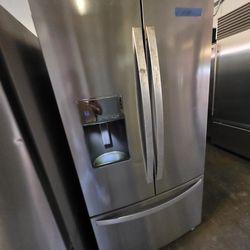 WHIRLPOOL FRENCH DOOR STAINLESS STEEL REFRIGERATOR