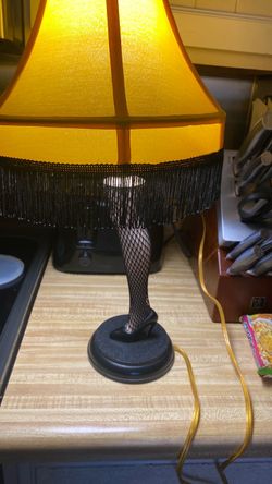 Iconic Christmas Story leg lamp 20” desk lamp