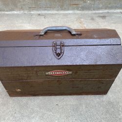 Vintage Craftsman Cantilever Toolbox