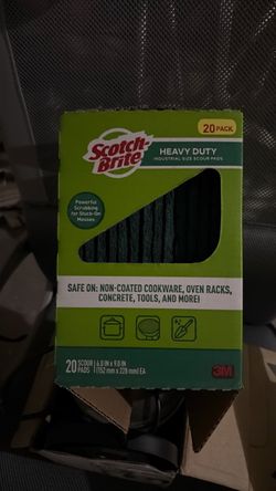 Heavy duty Scotch Brite pads