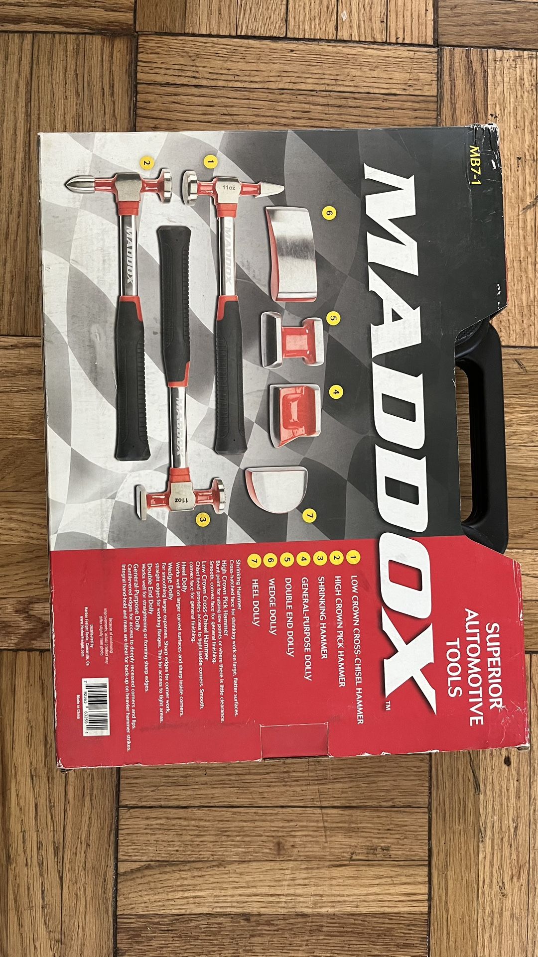 Maddox MB7-1 Body And Fender Set