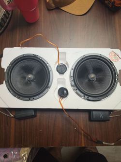 Focal Access 165 A1 Component Speakers (6 3/4") with Alpine X-Series Crossovers