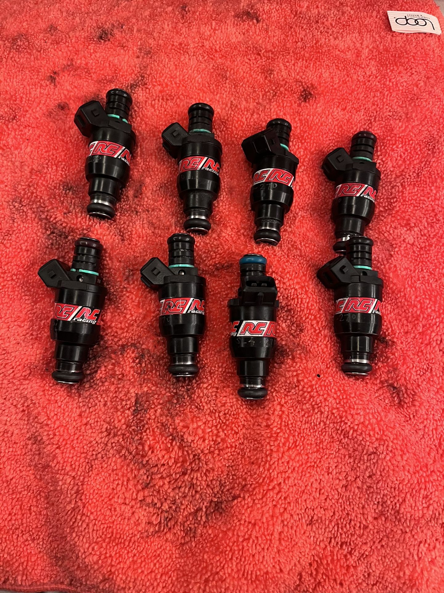RC High Impedance Race Fuel Injectors Set Of 8