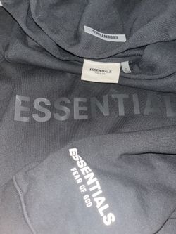 essential black hoodie size L need gone ASAP!! NEGOTIABLE
