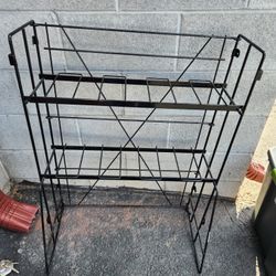 Collapsible Battery Storage Rack