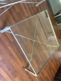 Z Gallerie Coffee Table And Couch Table 