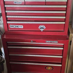 Craftsman Tool Box W/ Tools 