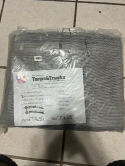 Dump trailer tarp
