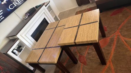 Coffee table and end table