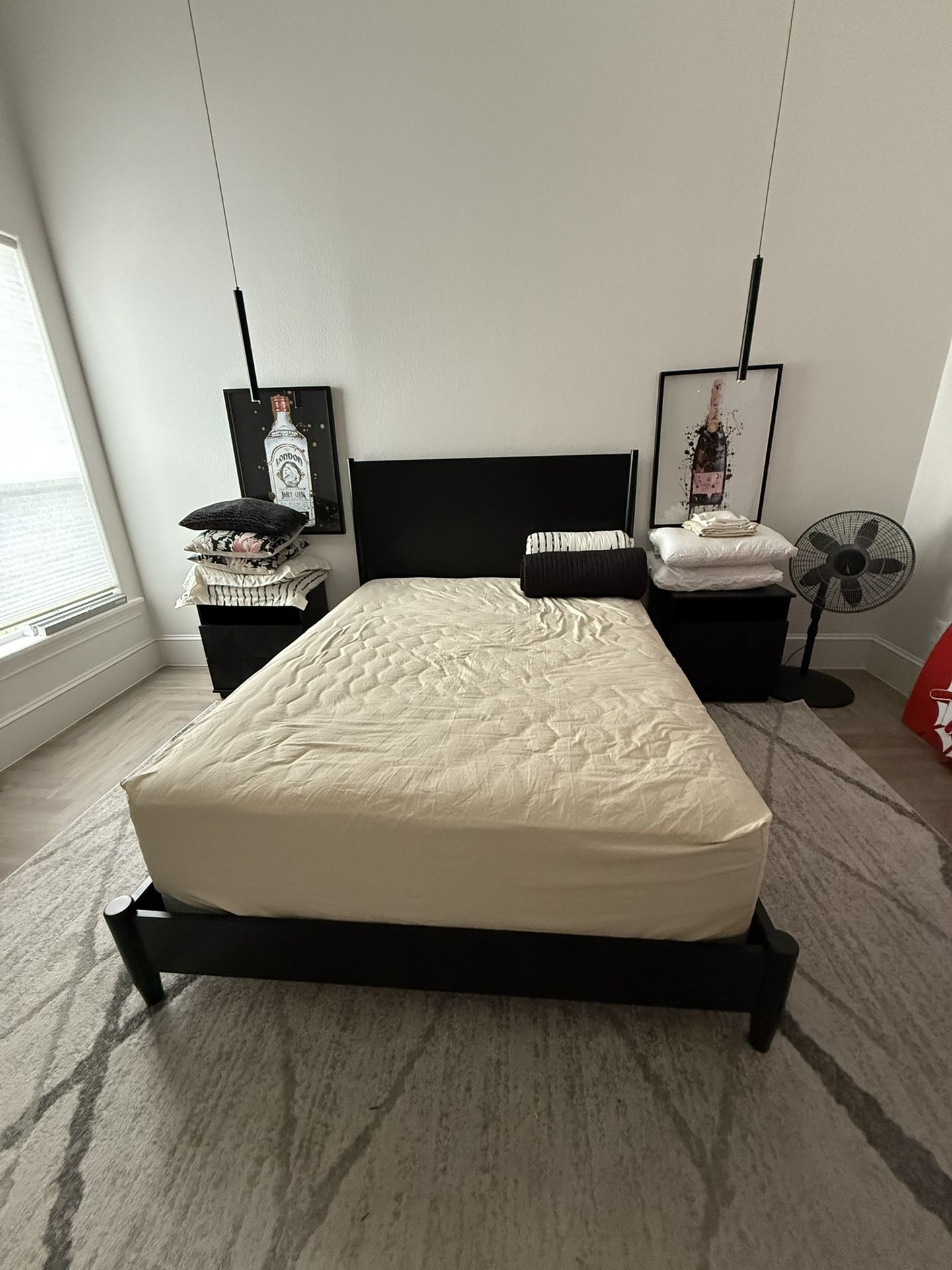 Queen Bed Frame Full Set