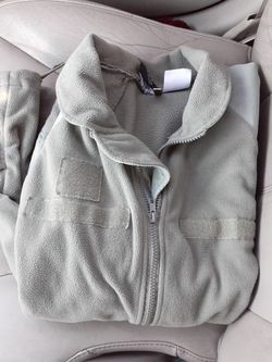 Army green fleece medium
