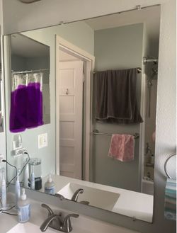 FREE Mirror for vanity or bathroom