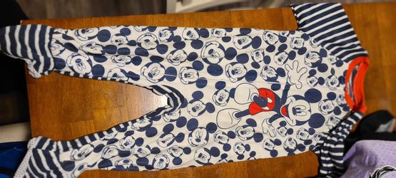 Mickey Mouse Baby Footed Pajama Sleeper