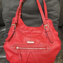 Barely Used Dana Buchman Maroon Purse