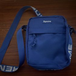 Blue Supreme Side Bag