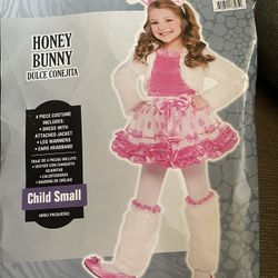 New Costume- Honey Bunny Child Small 4-6 $12