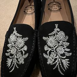 BRAND NEW Women’s Suede And Leather Driver Loafers