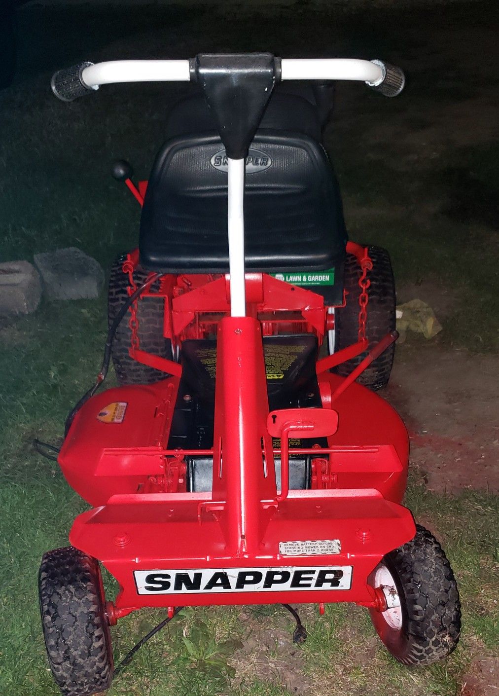 SNAPPER VINTAGE RIDING MOWER