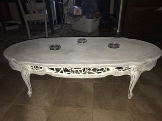 Mirrored coffee table antique table custom