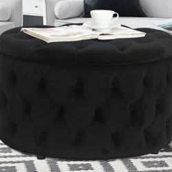 Black Ottomans  (Best Offer! Not Free)