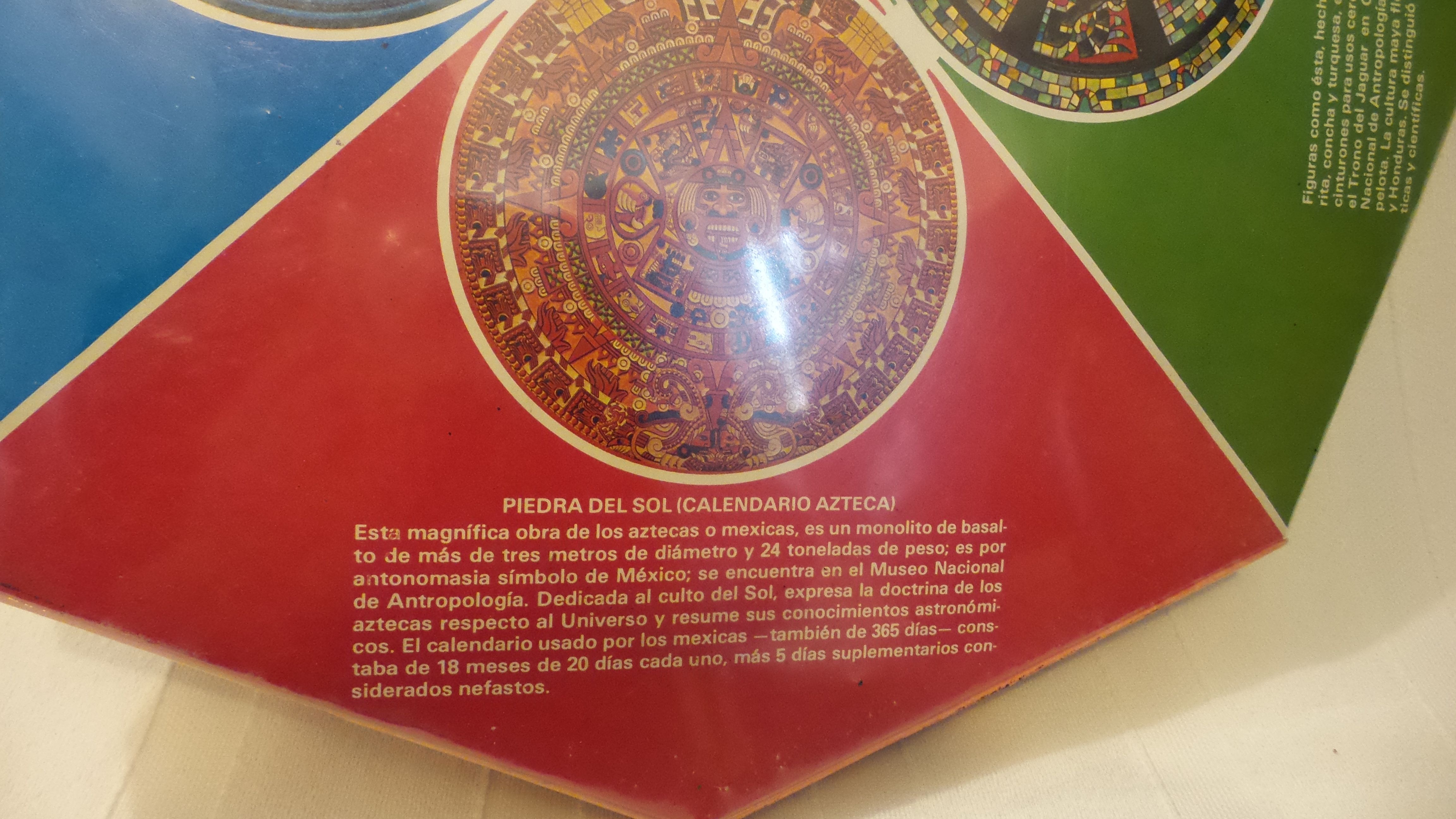Aztec Calendar Puzzle 500 Pcs Calendario Azteca Rompecabezas For Sale In Los Angeles CA OfferUp