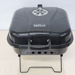 Grill Portable - Charcoal BBQ Grill Folding Legs Compact Tabletop Grill