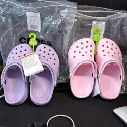 Crocs Kids Size C11 Pink Purple