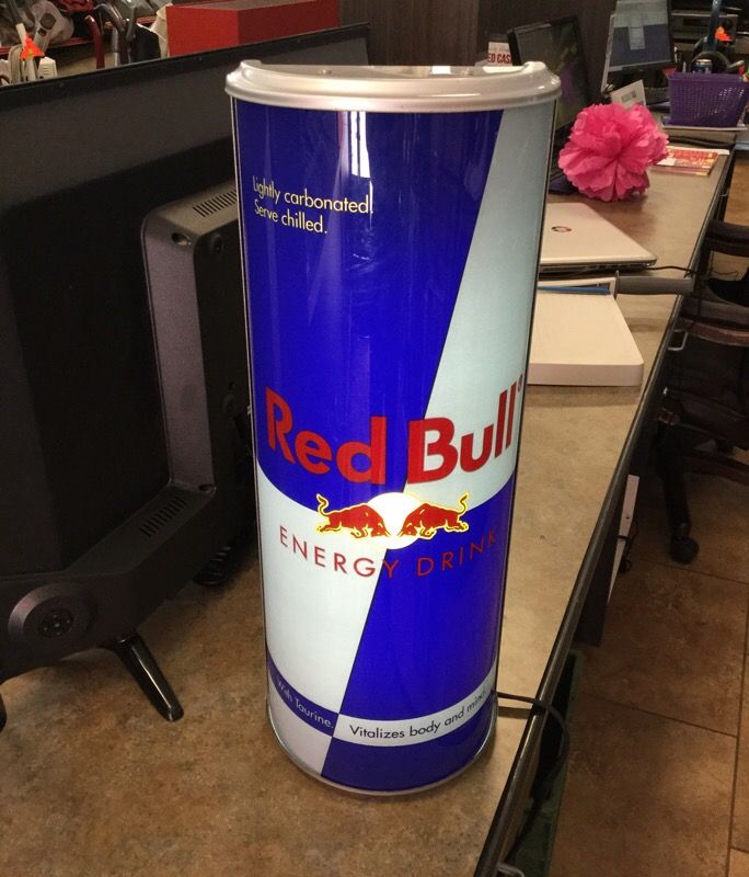 Red Bull Energy Drink Half Can Light
